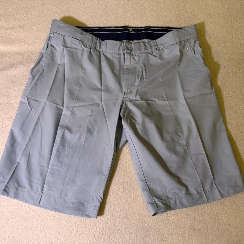 J.Lindeberg Light Gray Athletic Shorts